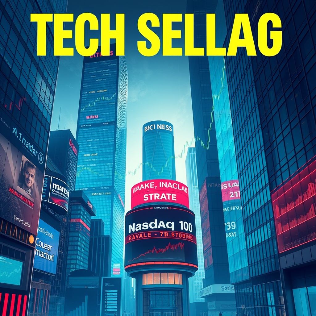 Tech Selloff Deepens: Nasdaq 100 Faces $1 Trillion Wipeout