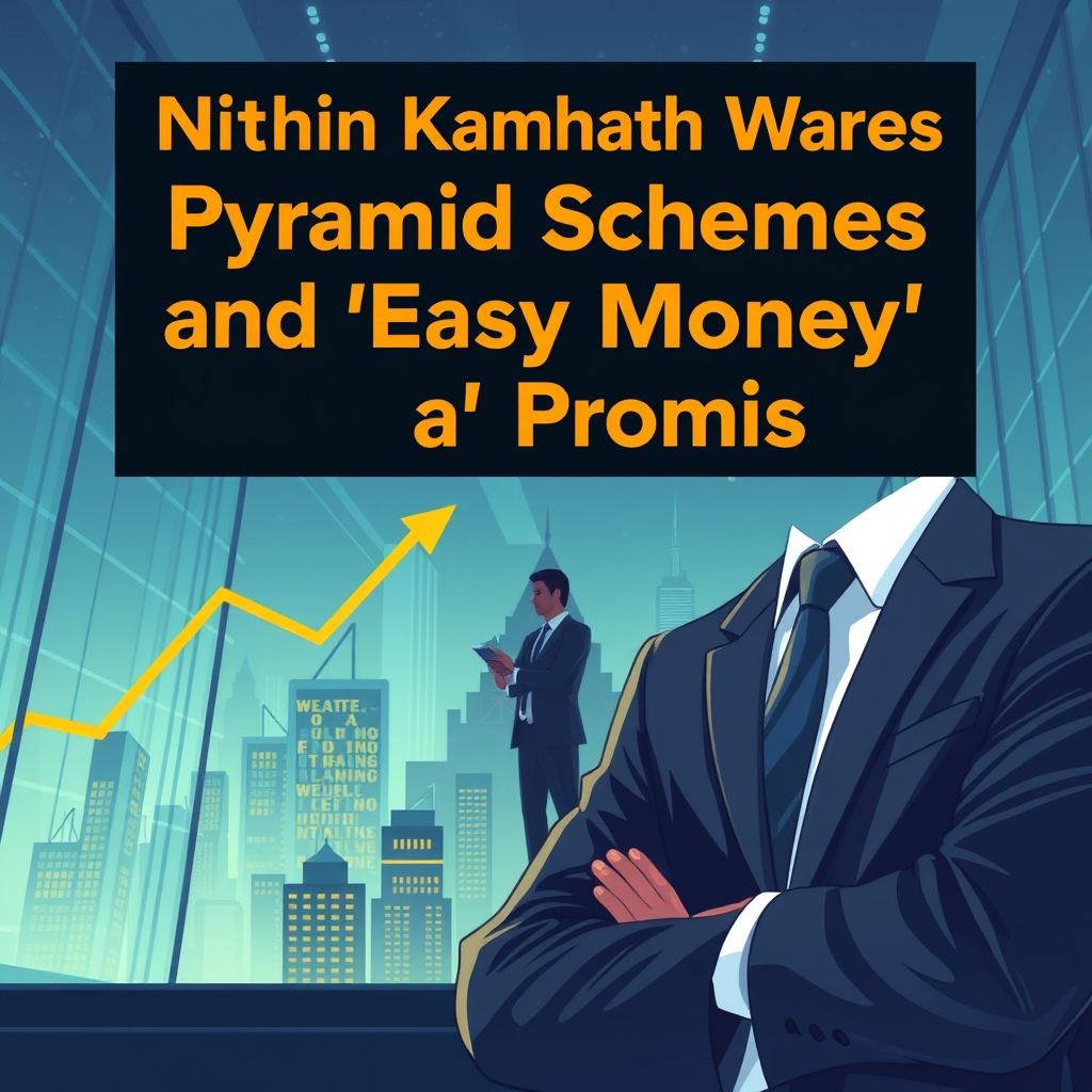 Nithin Kamath Warns Against Pyramid Schemes and 'Easy Money' Promises