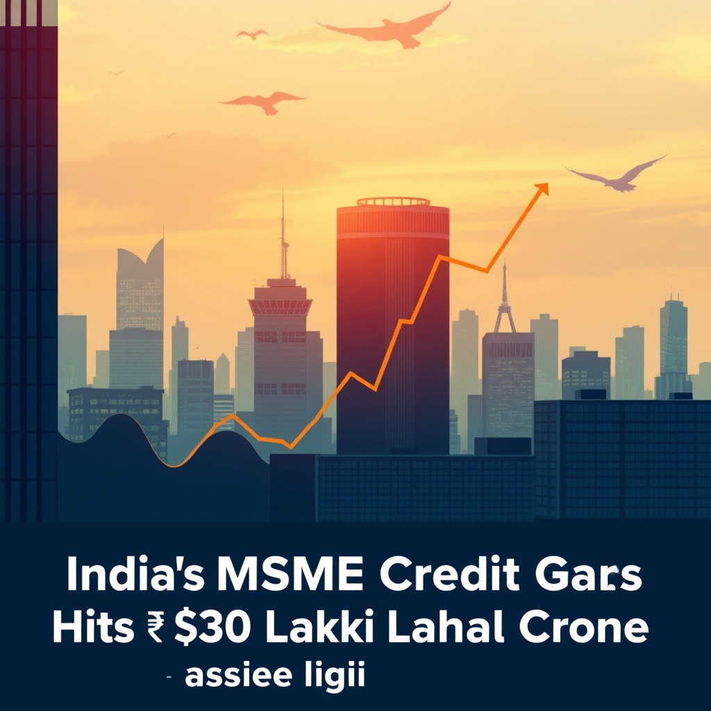 India’s MSME Credit Gap Hits ₹25 Lakh Crore Despite Digital Boom