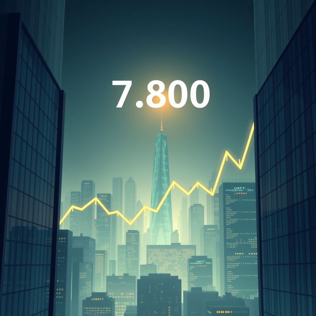 JP Morgan Raises S&P 500 Year End Target to 7,800 Amid AI Boom
