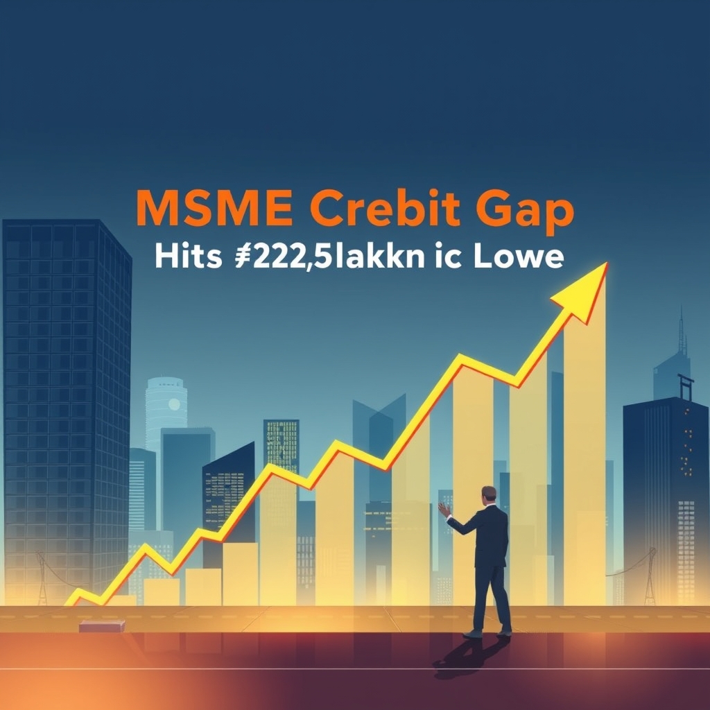 India's MSME Credit Gap Hits ₹25 Lakh Crore Amid Digital Finance Boom