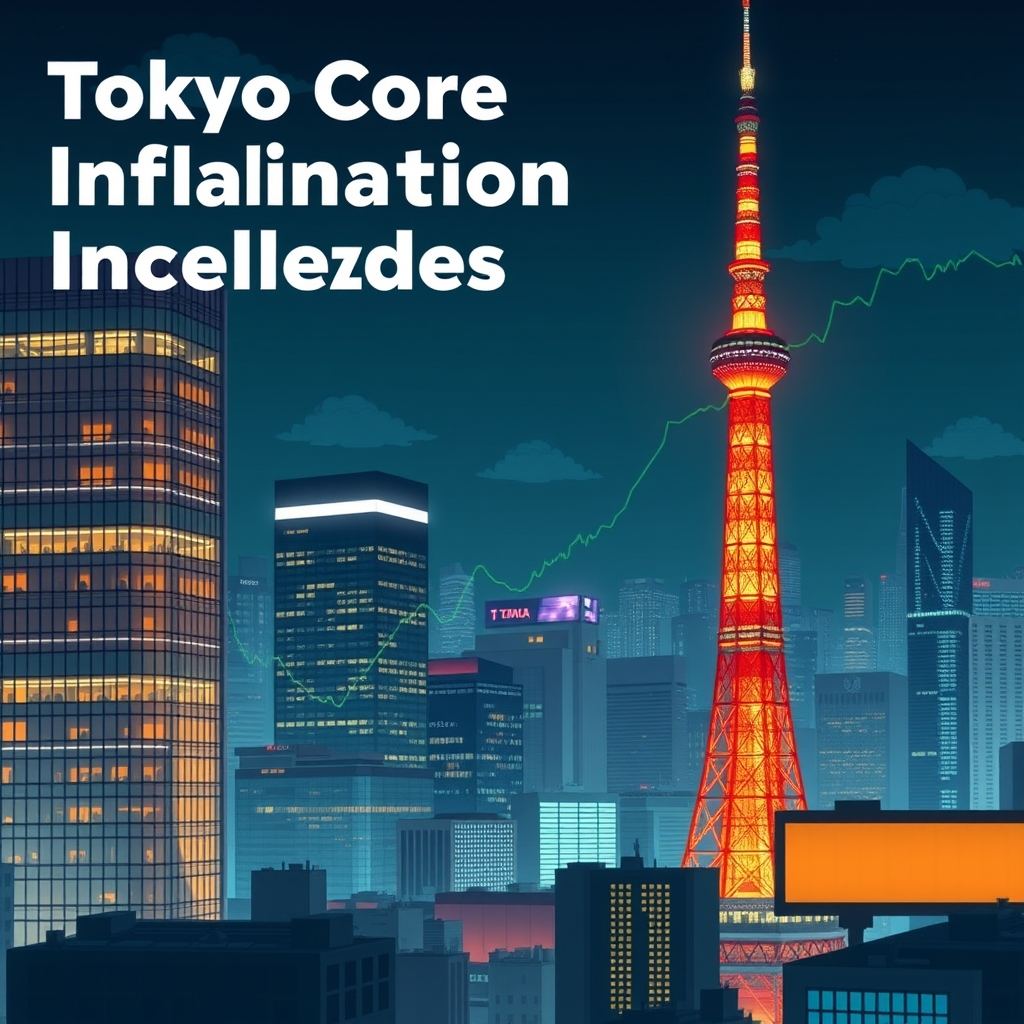 L'inflazione core di Tokyo accelera a causa della crescente pressione dei prezzi dell'energia