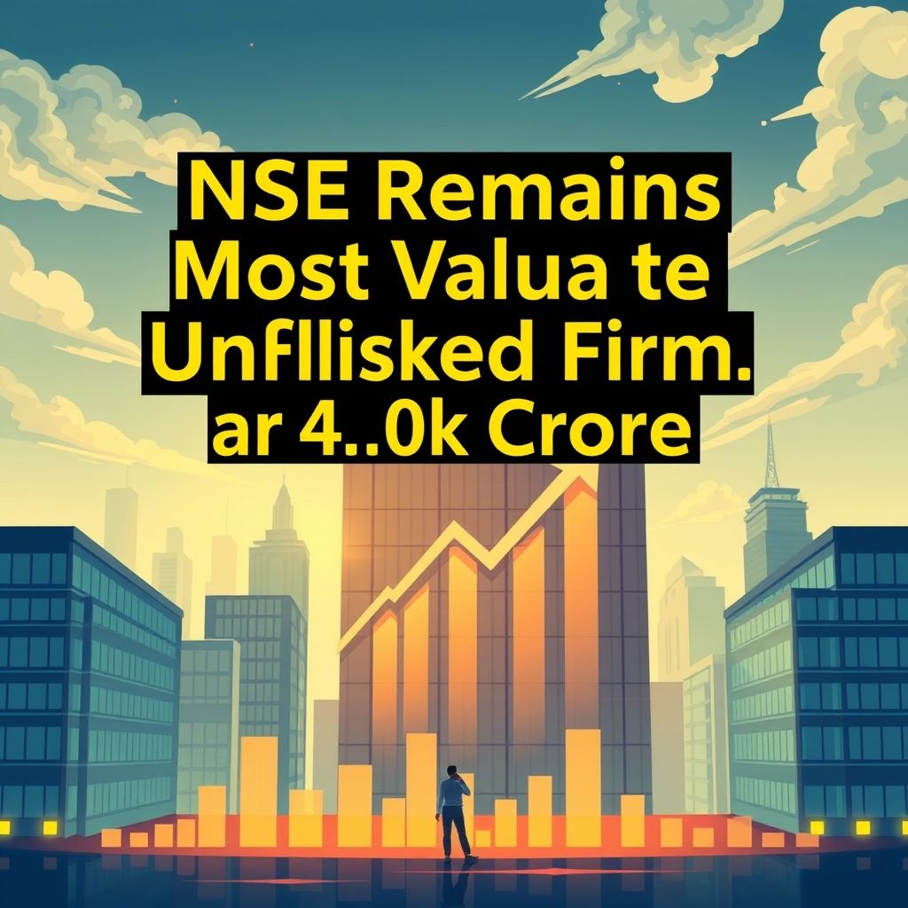 NSE Remains India’s Most Valuable Unlisted Firm at Rs 4.86 Lakh Crore