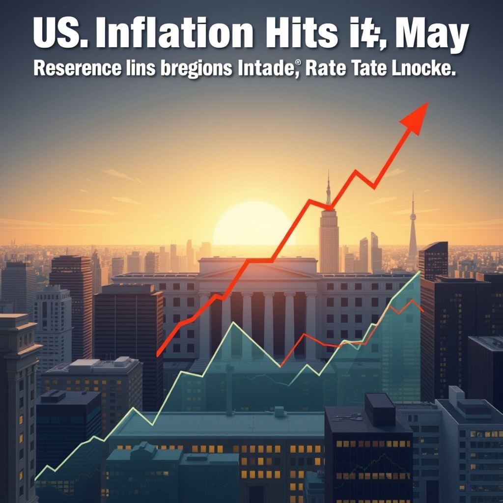 US Inflation Hits 4.1% in May, Raising Stakes for Federal Reserve Rate Hike