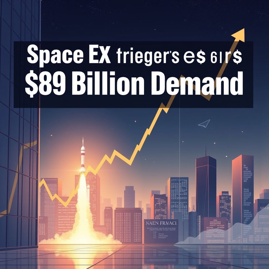 SpaceX, 역사적인 첫 채권 발행으로 890억 달러 규모의 수요 기록