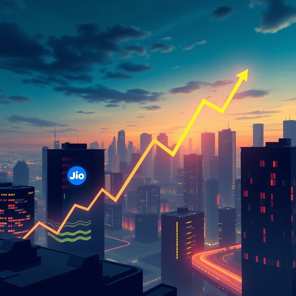 RIL Shares Surge as Jio Platforms IPO Promises 35% Value Unlocking