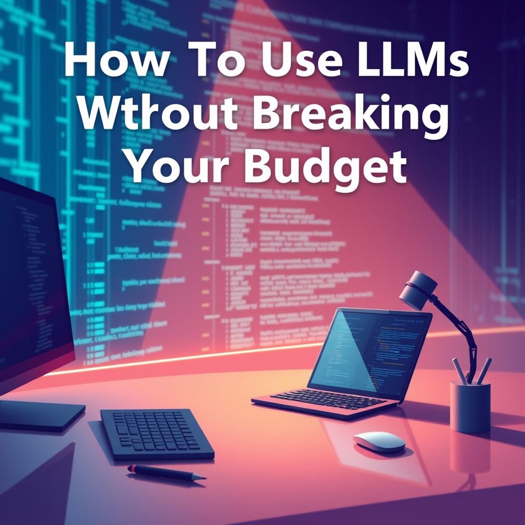 How To Use LLMs Without Breaking Your Budget