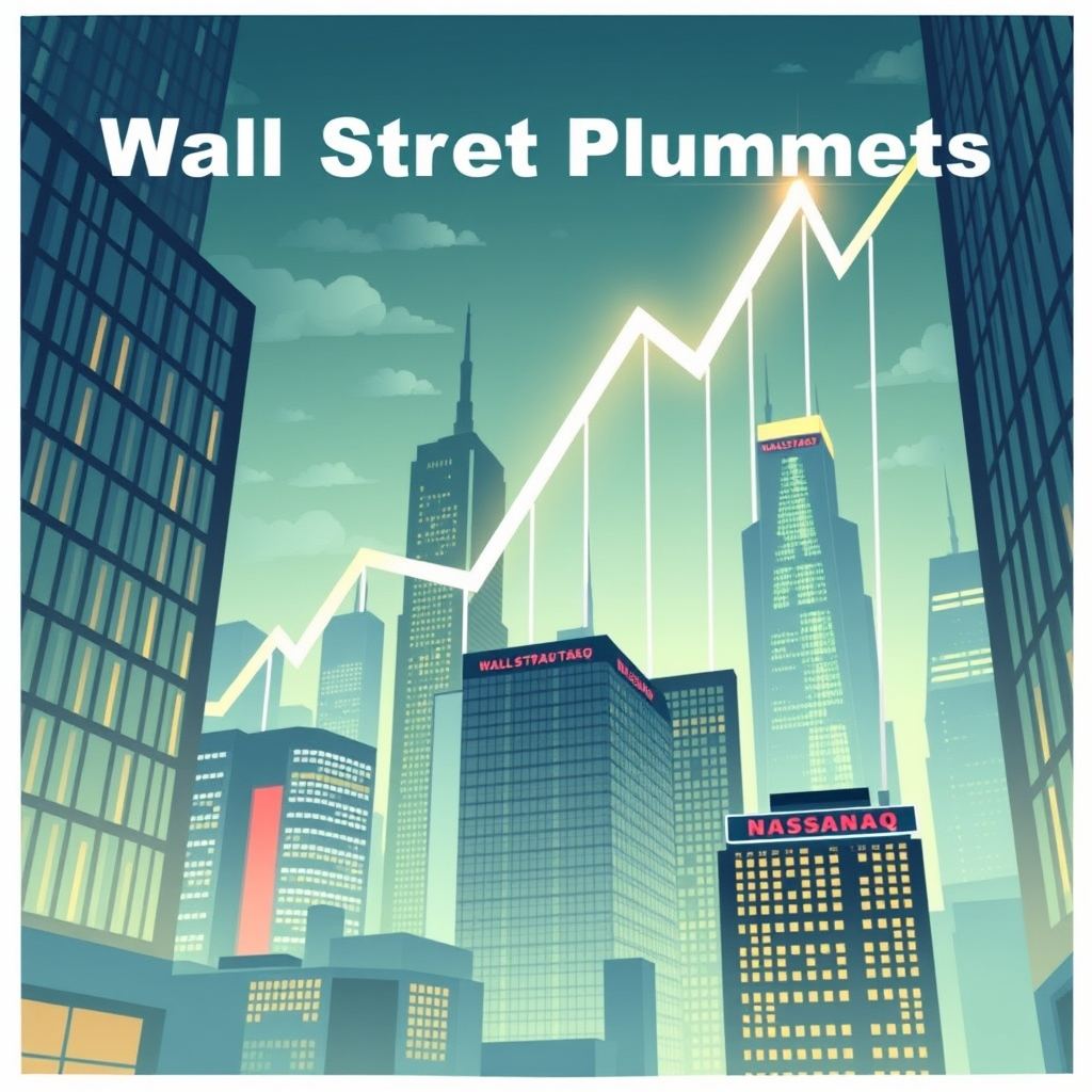 Wall Street Plummets as Tech Sell Off Deepens and Nasdaq Slumps