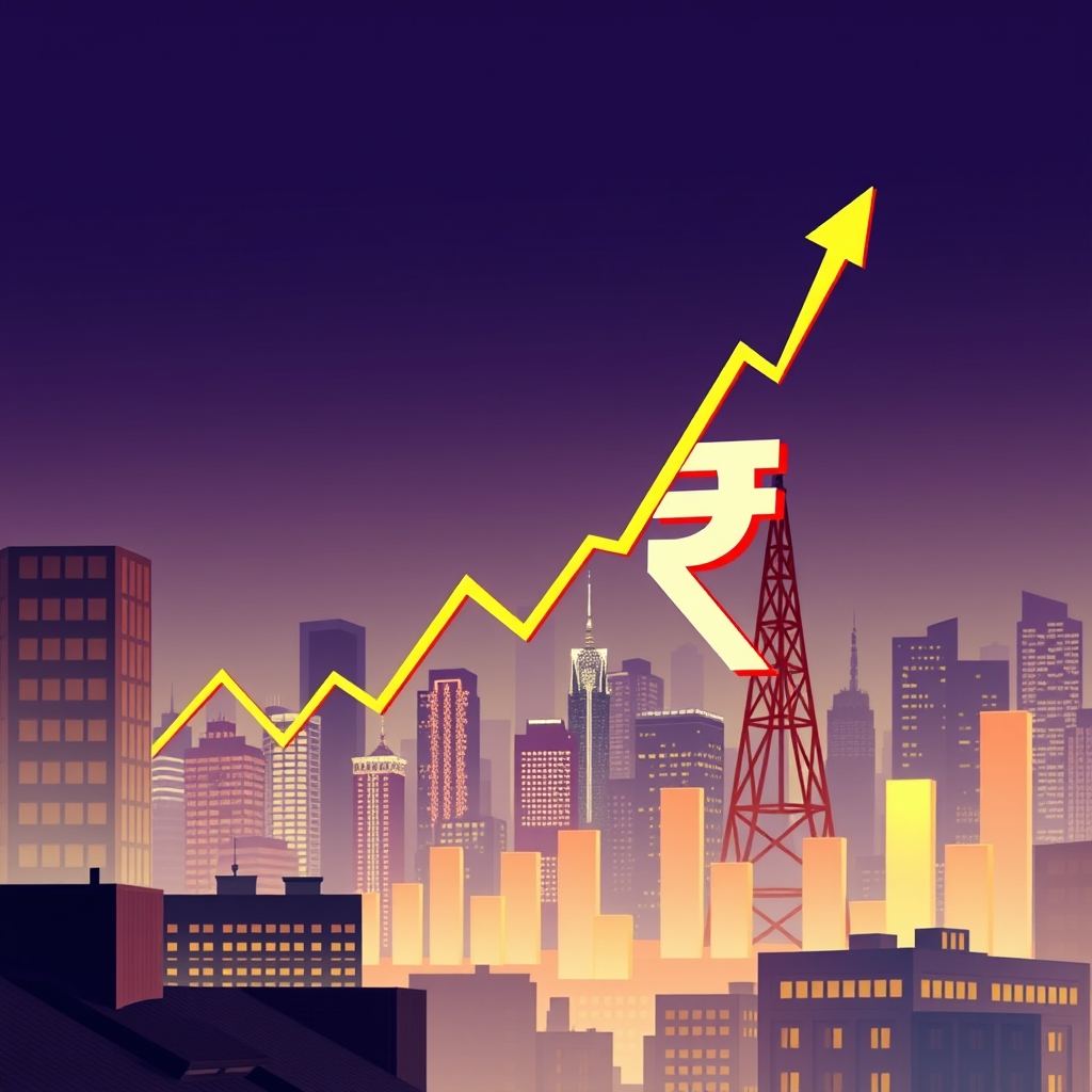 Indian Rupee Gains Strength as Falling Oil Prices Boost Sentiment