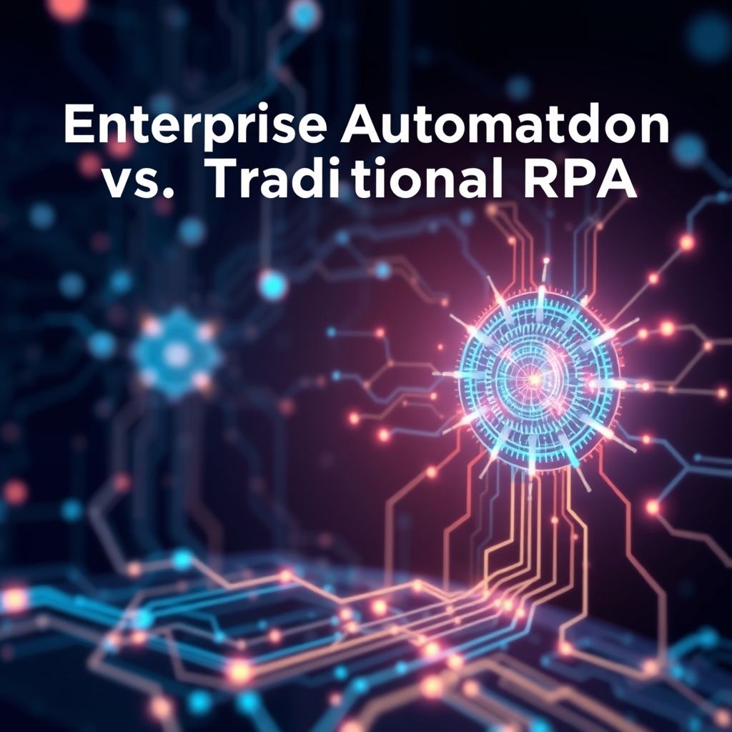 Enterprise Automation AI vs. Traditional RPA