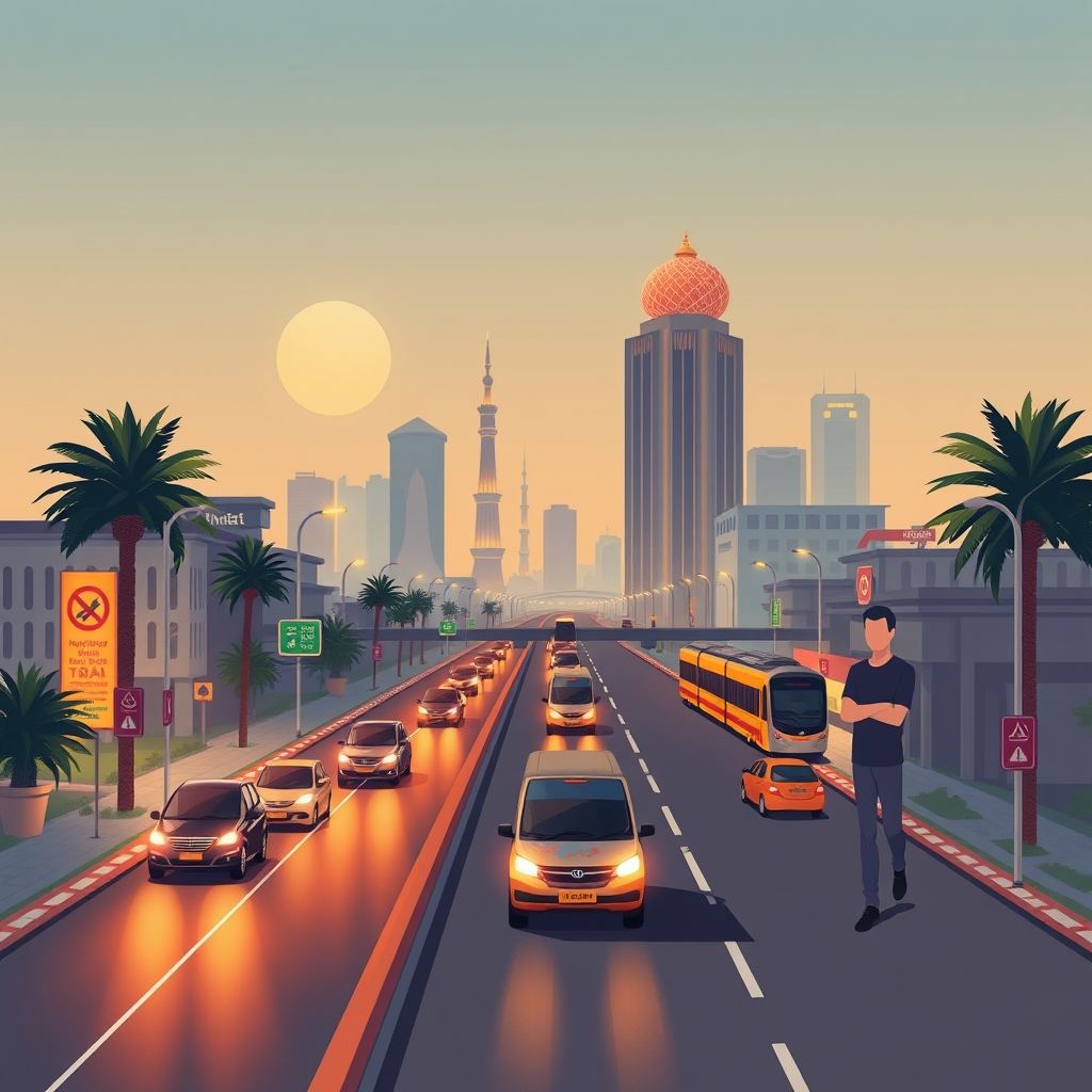 Sharjah Traffic Diversions: Etihad Rail Expansion Impacts University City