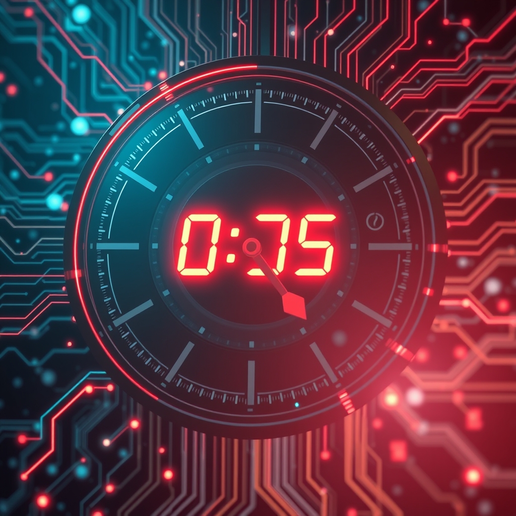 Countdown timers mess with your head. You see that red clock bleeding seconds on a daytime segment, a bright host chatti