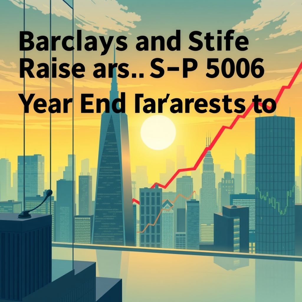 Barclays and Stifel Raise S&P 500 Year End Targets to 7,800