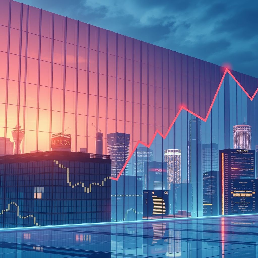 Micron Surges 19% to Overtake Meta in Market Value via AI Demand
