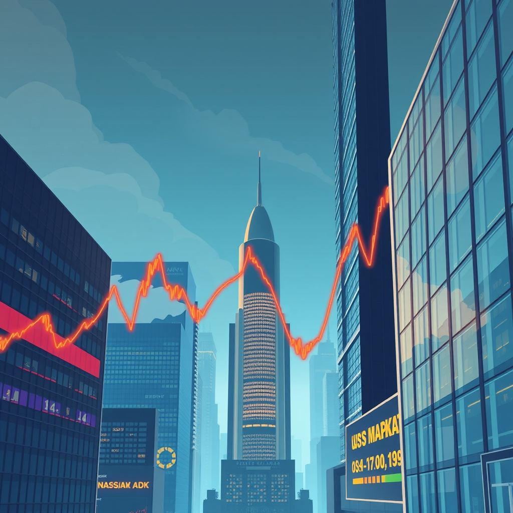 US Markets Diverge: Nasdaq Slumps as Tech Giants and SpaceX Weigh Down