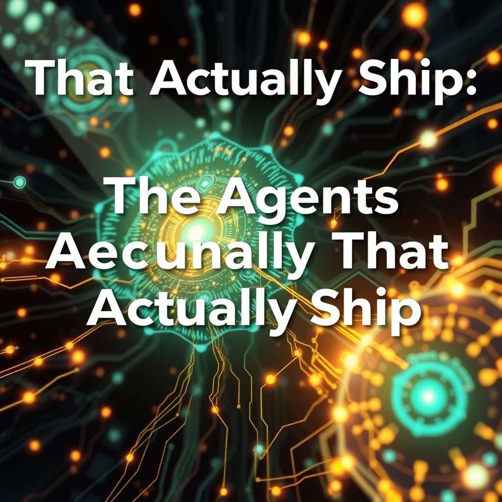 The Agents That Actually Ship