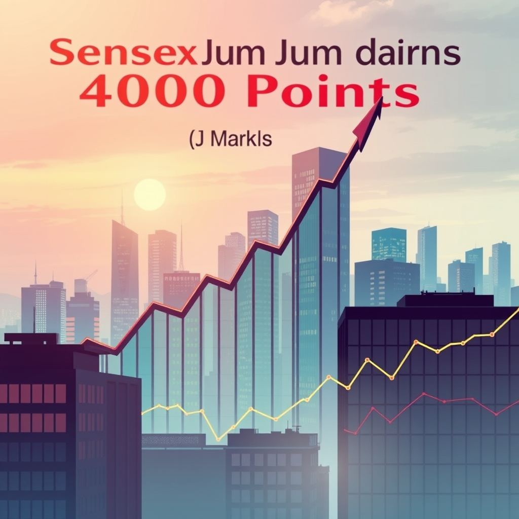 Sensex Jumps 400 Points as Cooling Oil Prices Boost Market Sentiment