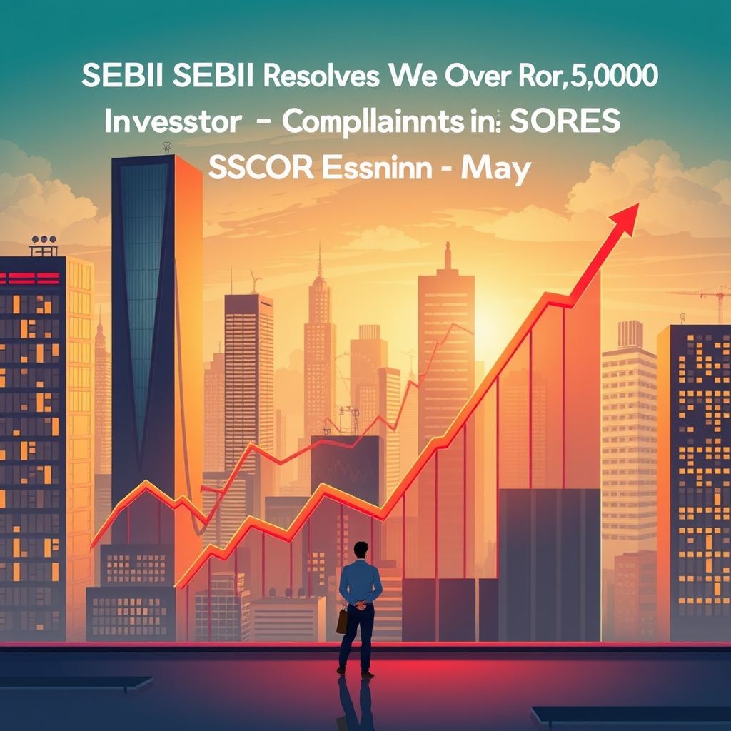 SEBI Resolves Over 5,500 Investor Complaints via SCORES in May