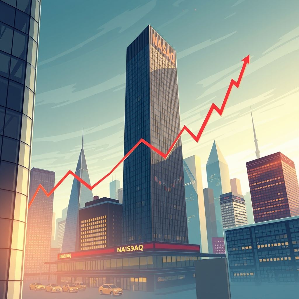 US Markets Diverge: Nasdaq Falls on Tech Sell off as Dow Gains