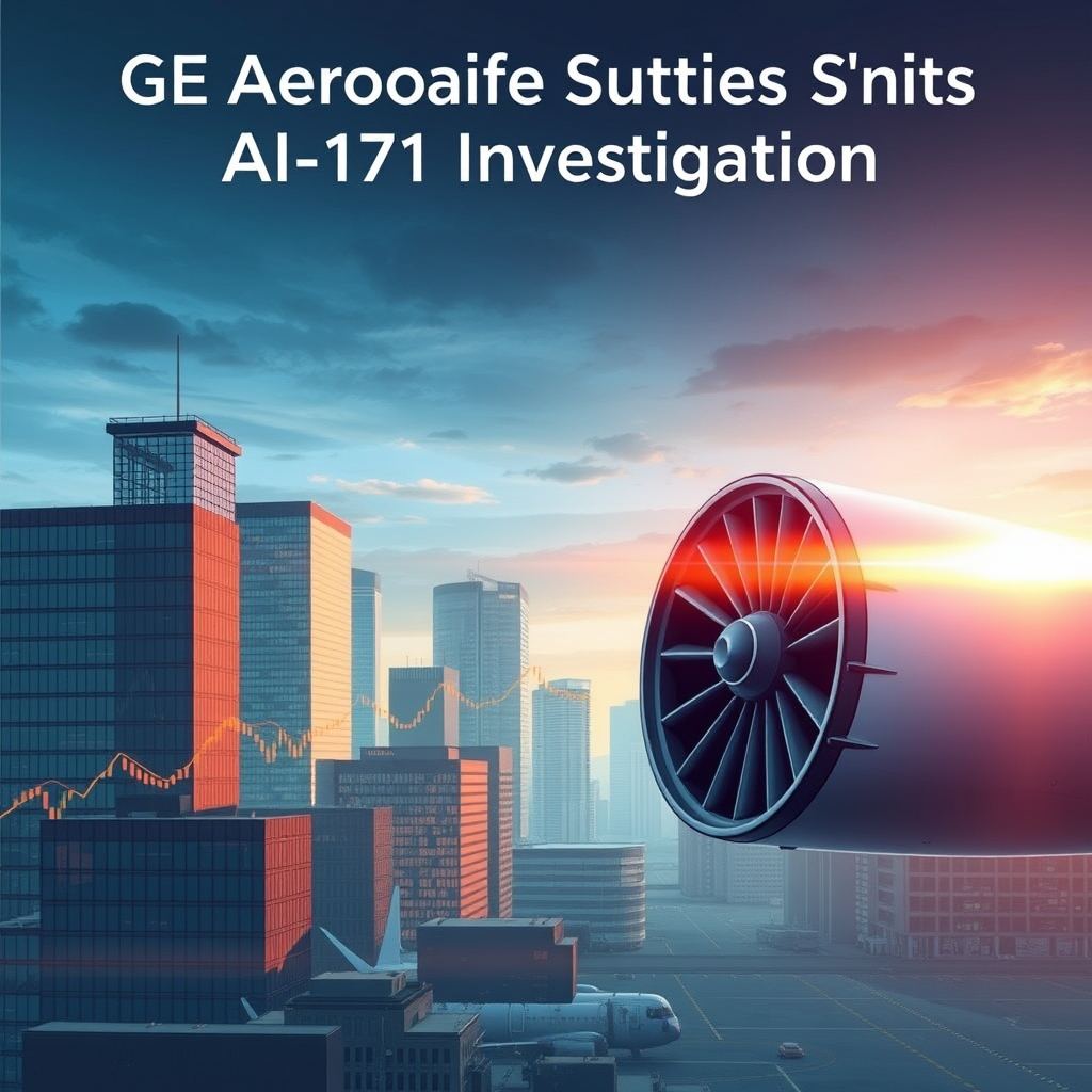 GE Aerospace Submits AI 171 Engine Analysis for Crash Investigation