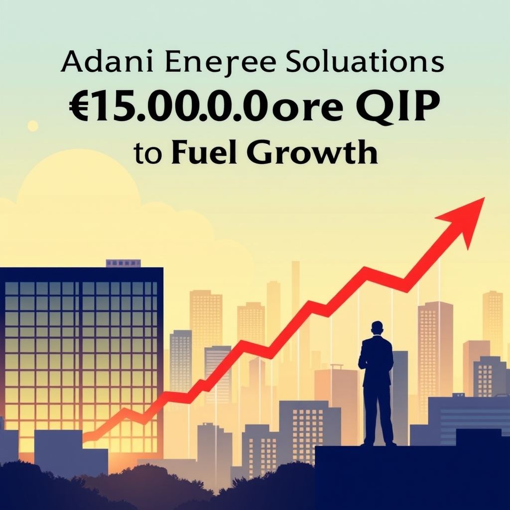 Adani Energy Solutions Plans ₹10,000 Crore QIP to Fuel Growth