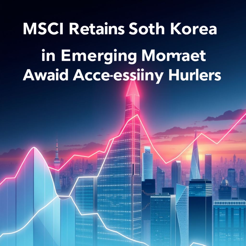 MSCI ยังคงจัดให้เกาหลีใต้เป็นตลาดเกิดใหม่ ท่ามกลางอุปสรรคด้านการเข้าถึง