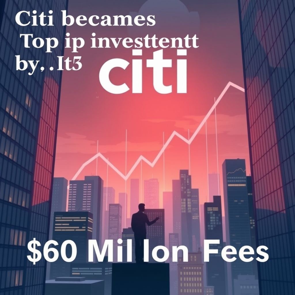 Citi Becomes India’s Top Investment Banker with $60 Million in Fees