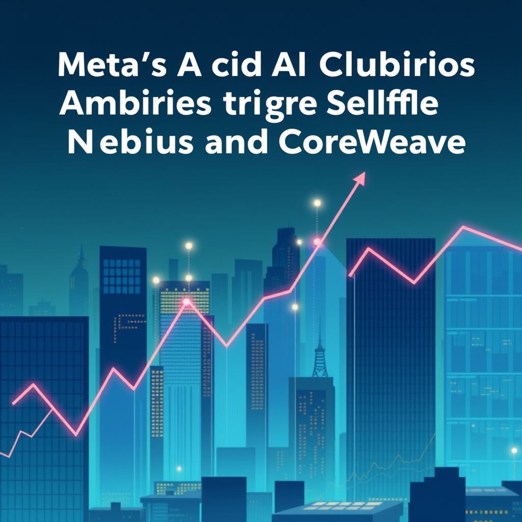 Les ambitions de Meta dans le cloud IA déclenchent une vague de ventes chez Nebius et CoreWeave