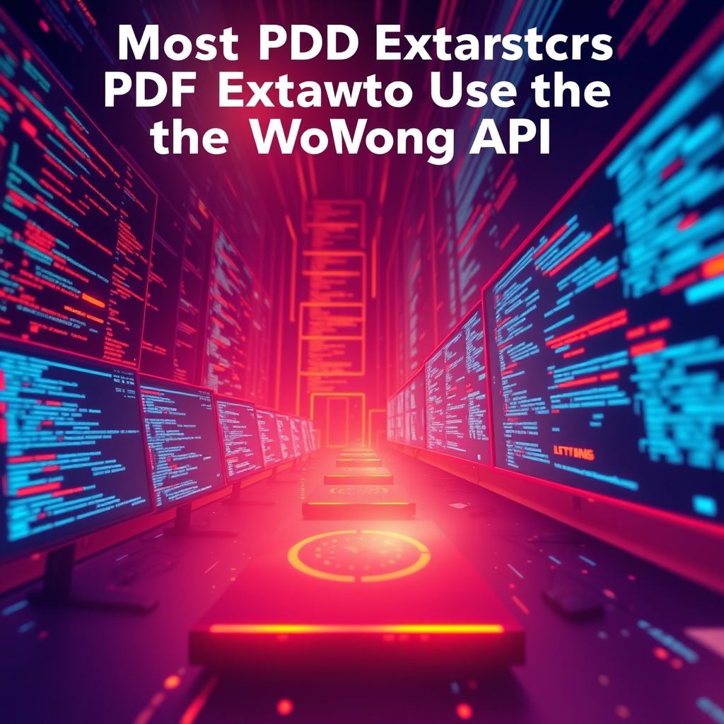 Most PDF Extractors Use the Wrong API