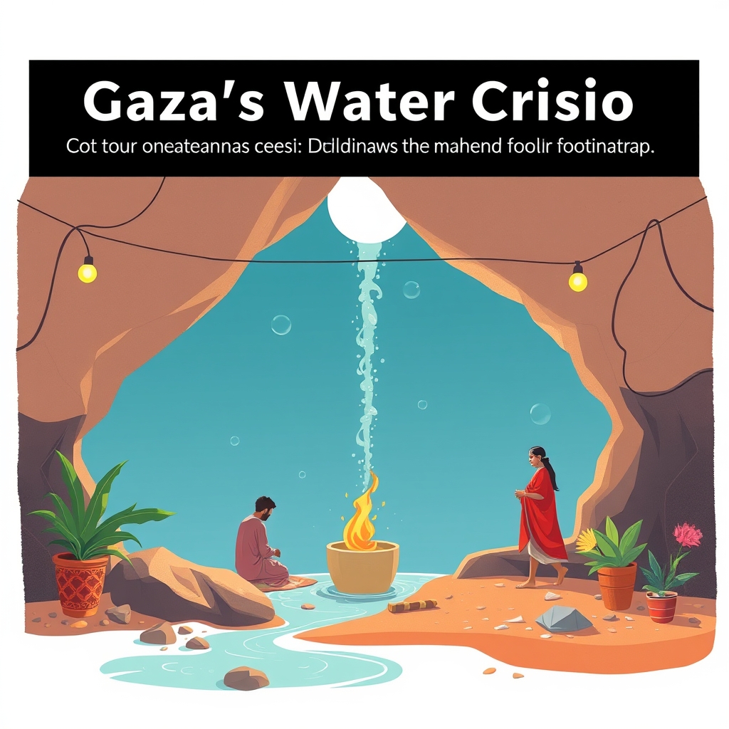 Gaza’s Water Crisis: A Growing Humanitarian and Public Health Catastrophe
