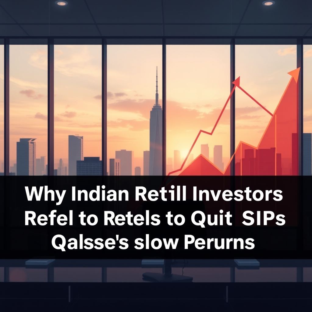 Why Indian Retail Investors Refuse to Quit SIPs Despite Slow Returns