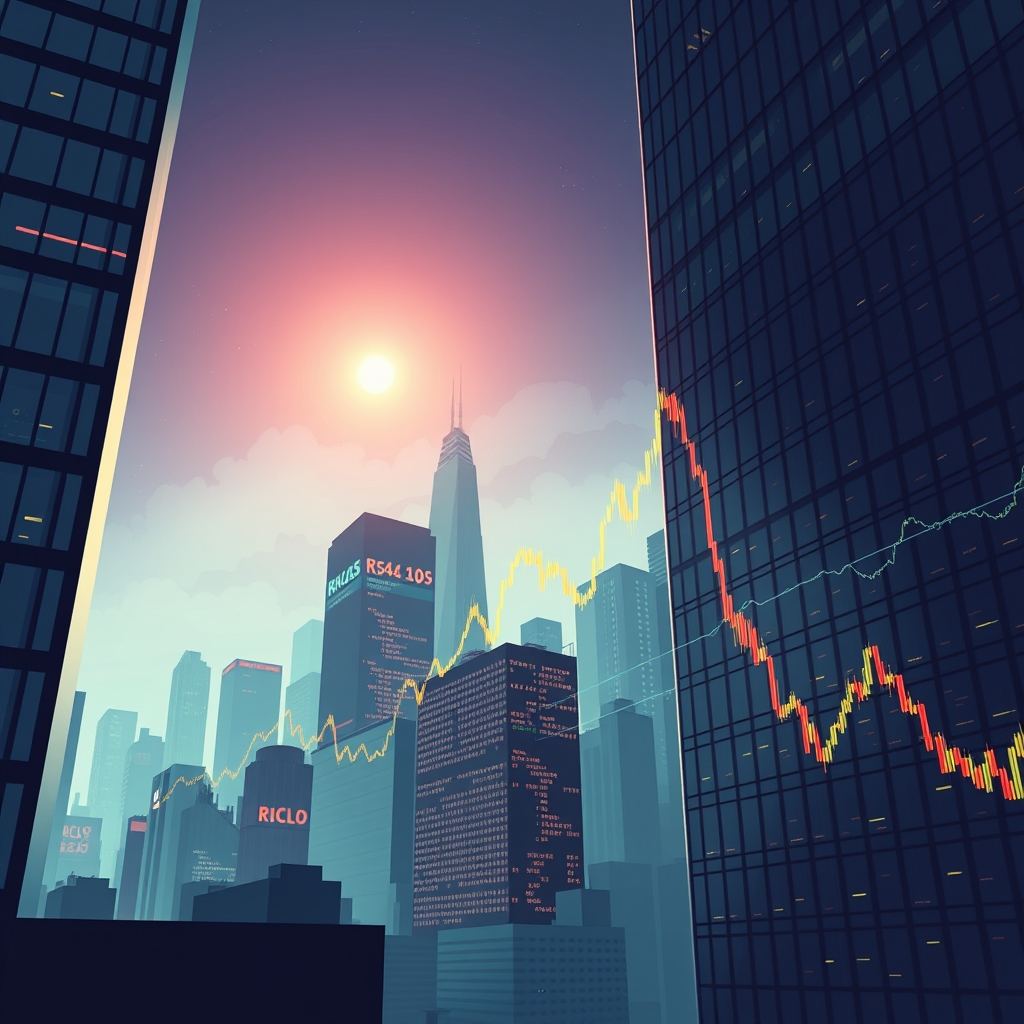 US Markets Mixed: Micron Surges on AI Optimism as Apple Slides