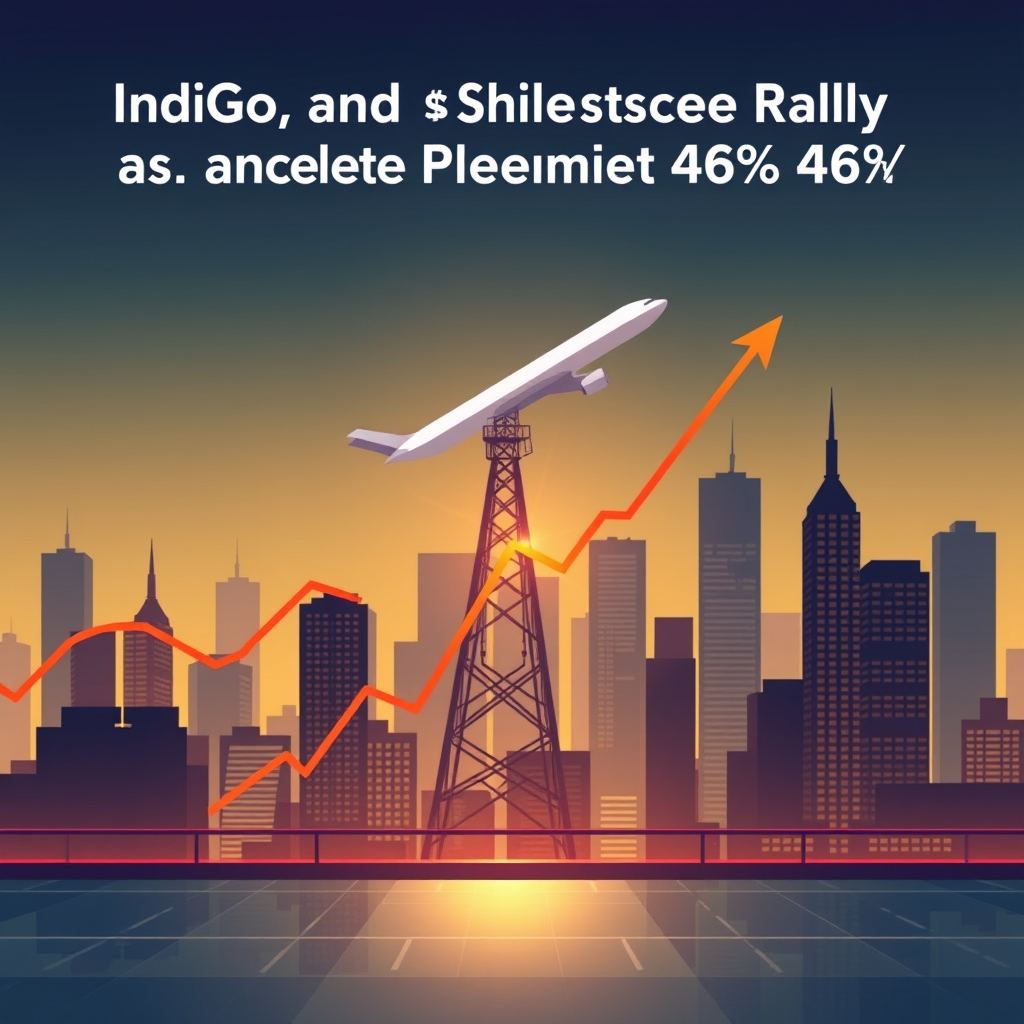 IndiGo and SpiceJet Shares Rally as Crude Oil Prices Plummet 46%