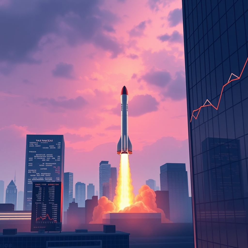 Akcje SpaceX odbijają, przerywając trzy dni spadków