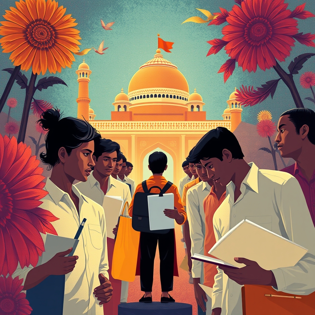 Public examinations in India carry enormous weight. A single test can open the door to a government job, a professional 
