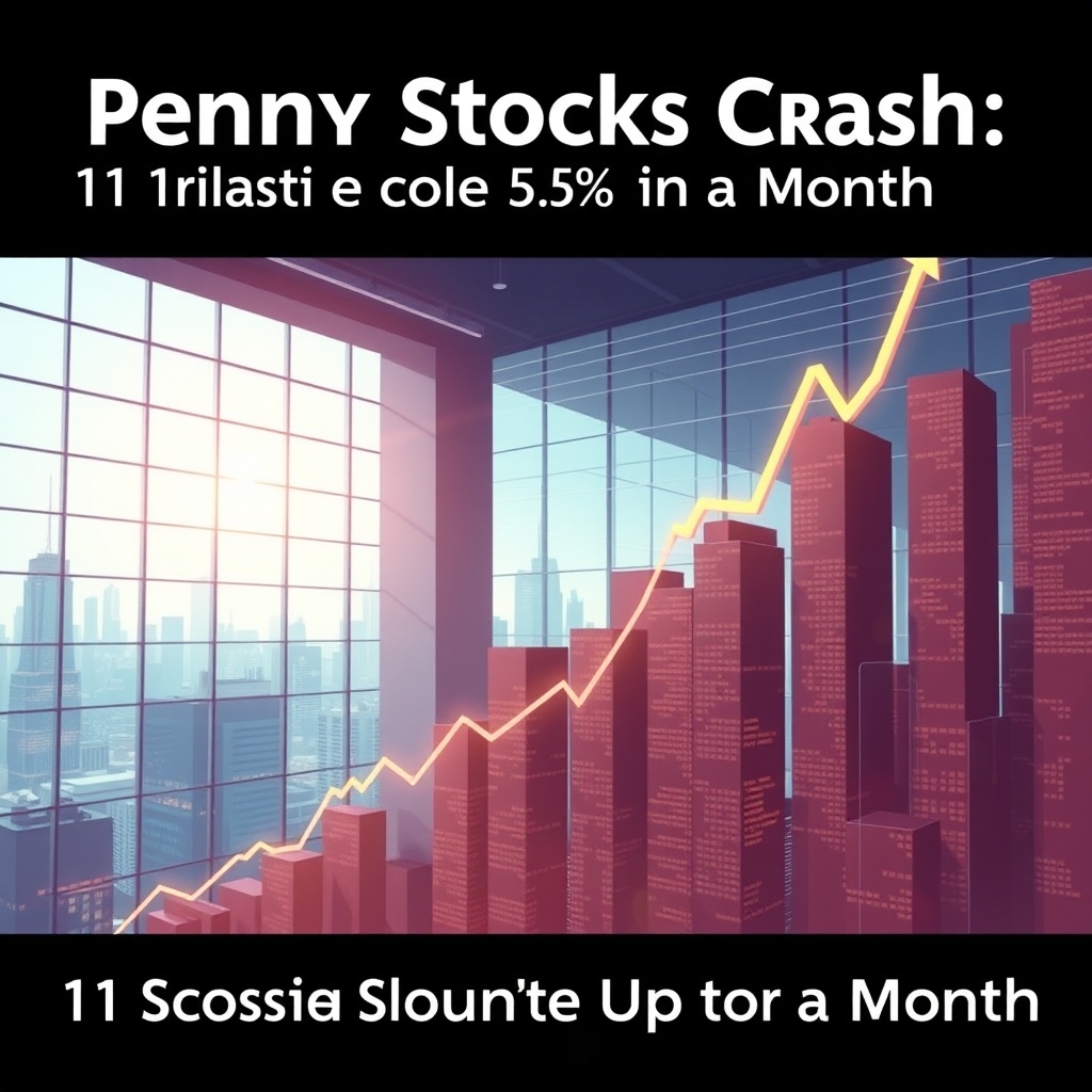 Penny Stocks Crash: 11 Stocks Plunge Up to 55% in a Month