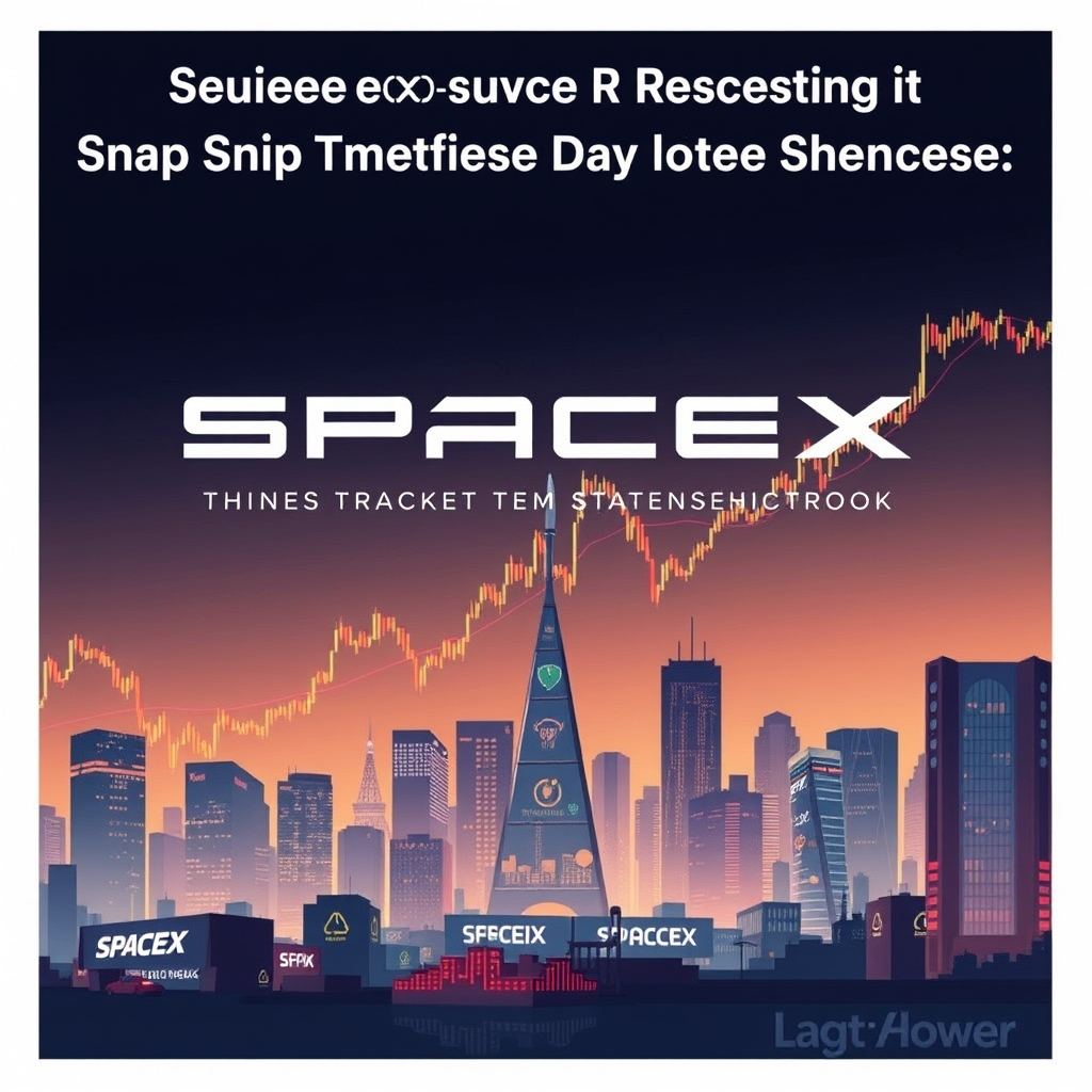 SpaceX Shares Rebound to Snap Three Day Losing Streak