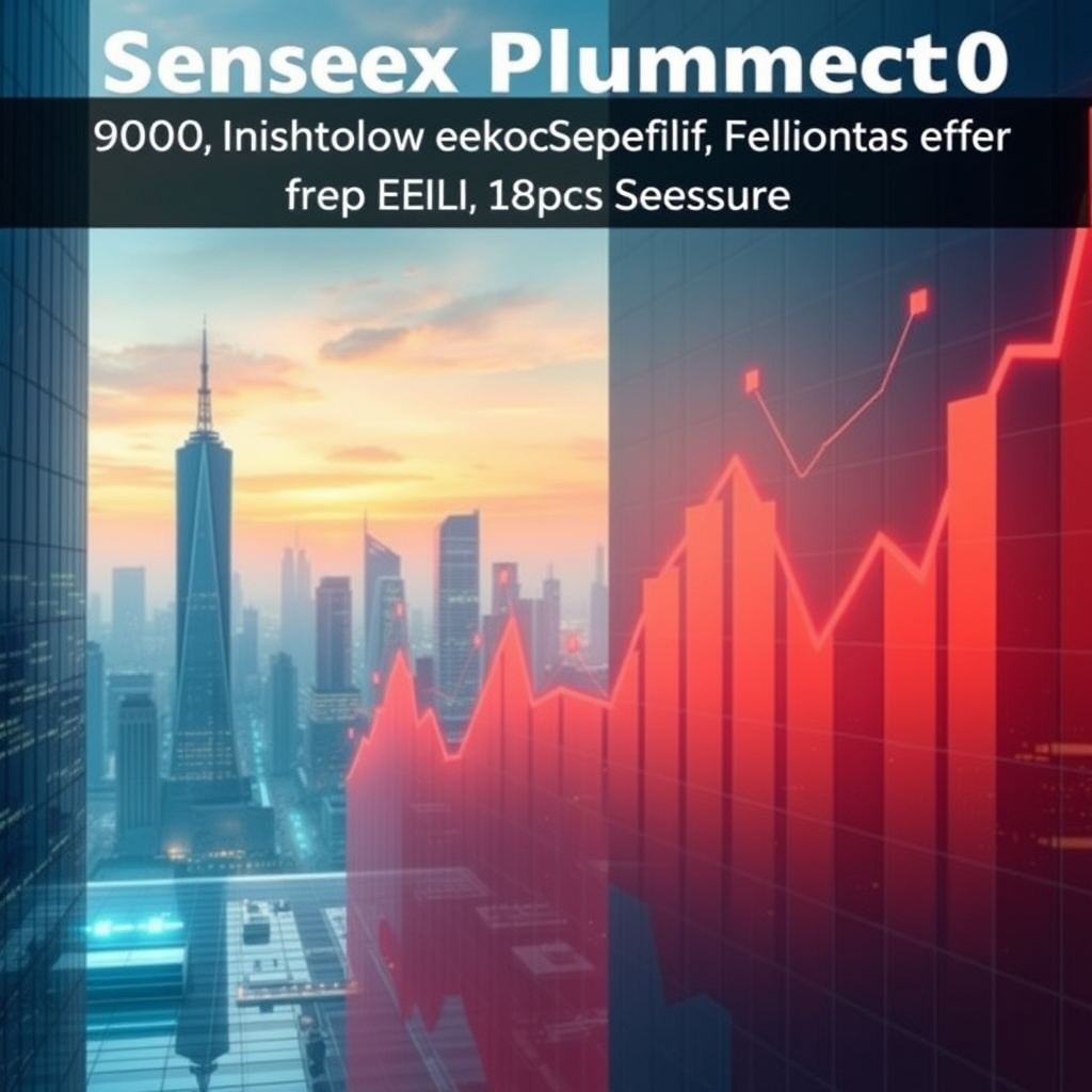 Sensex Plummets 900 Points Amidst Global Tech Sell Off Pressure