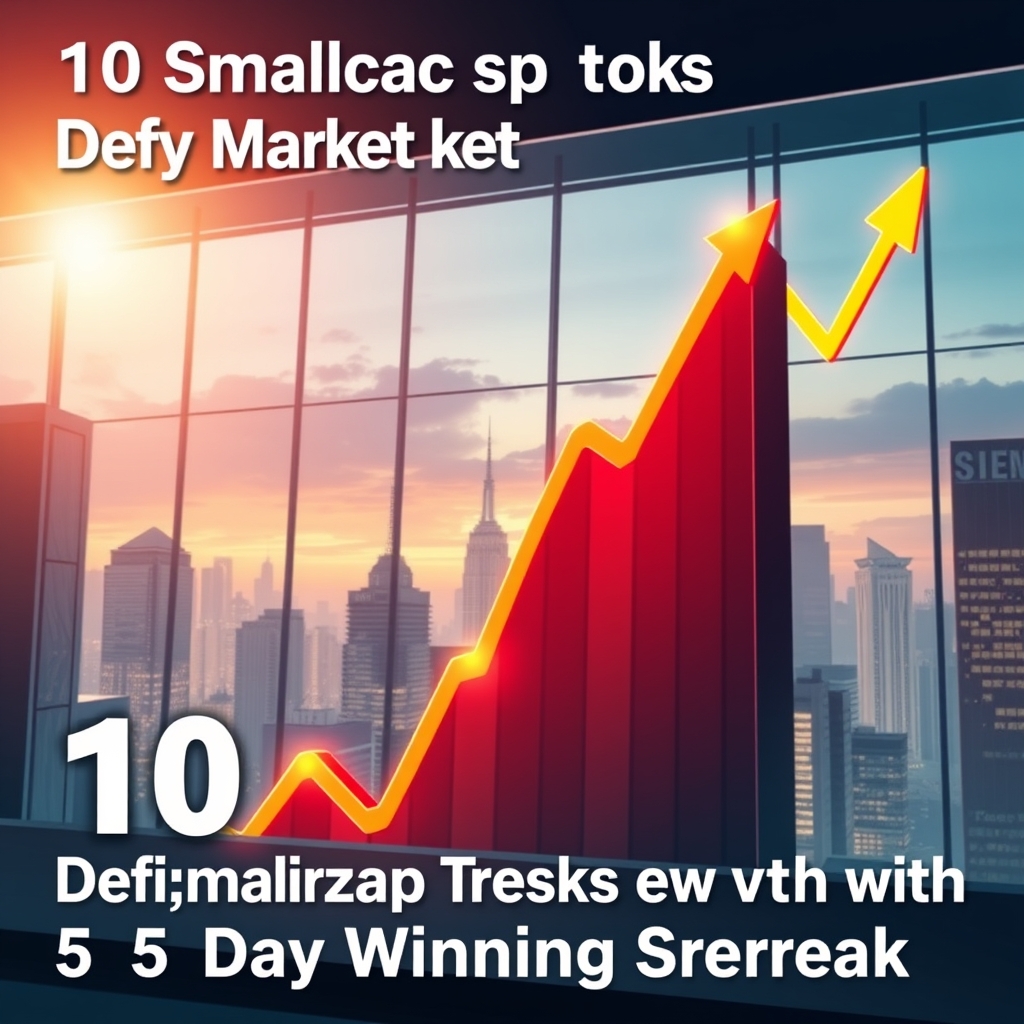 10 Smallcap Stocks Defy Market Trend with 5 Day Winning Streak