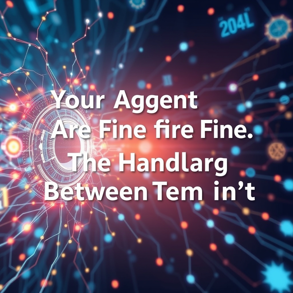 Your Agents Are Fine. The Handoff Between Them Isn't.