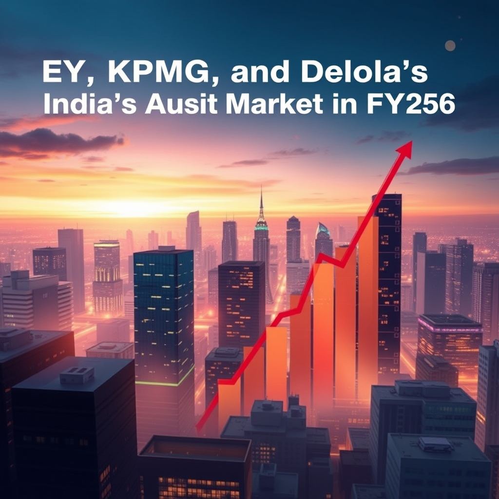 EY, KPMG, and Deloitte Lead India's Audit Market in FY26