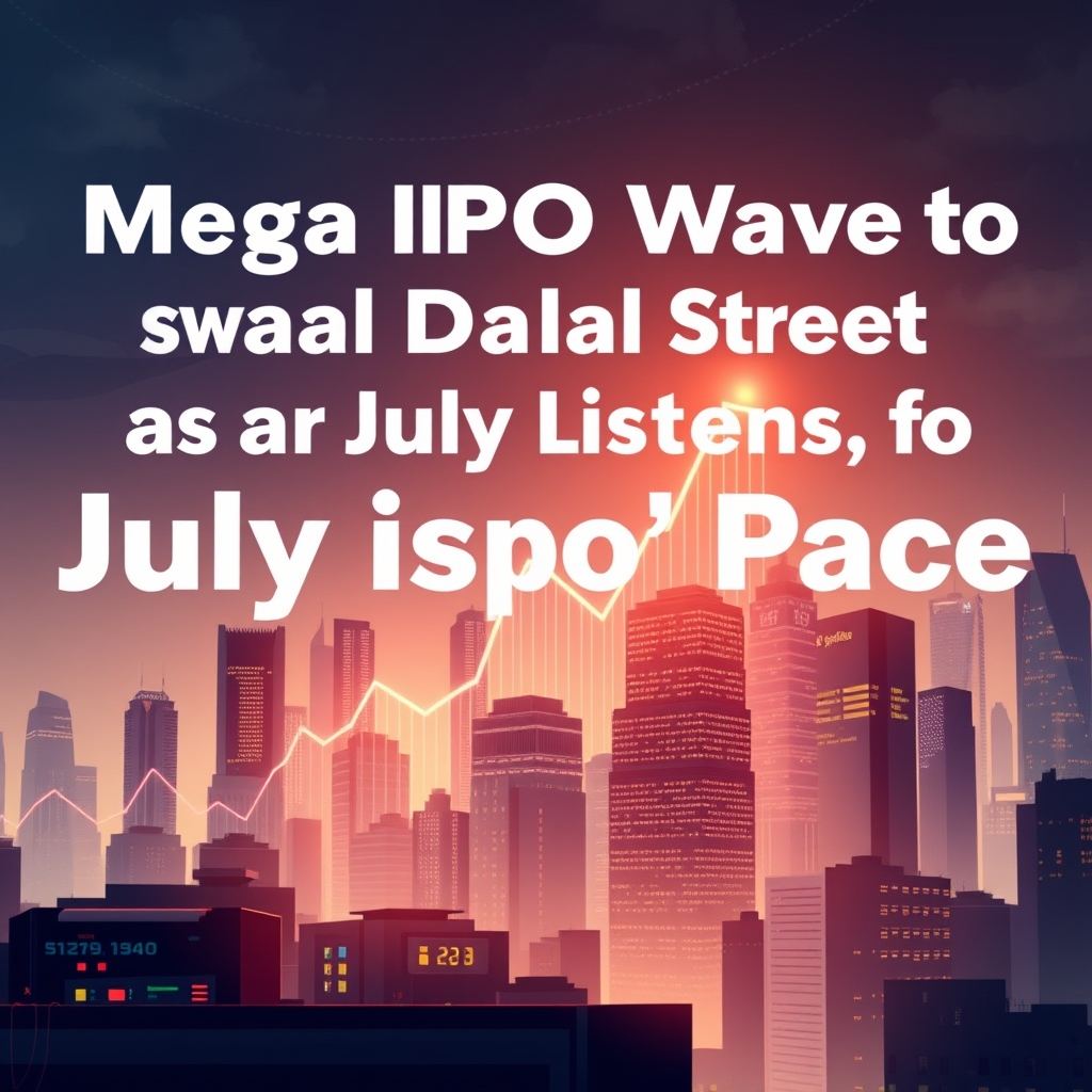 Mega IPO Wave Set to Sweep Dalal Street as July Listings Gather Pace