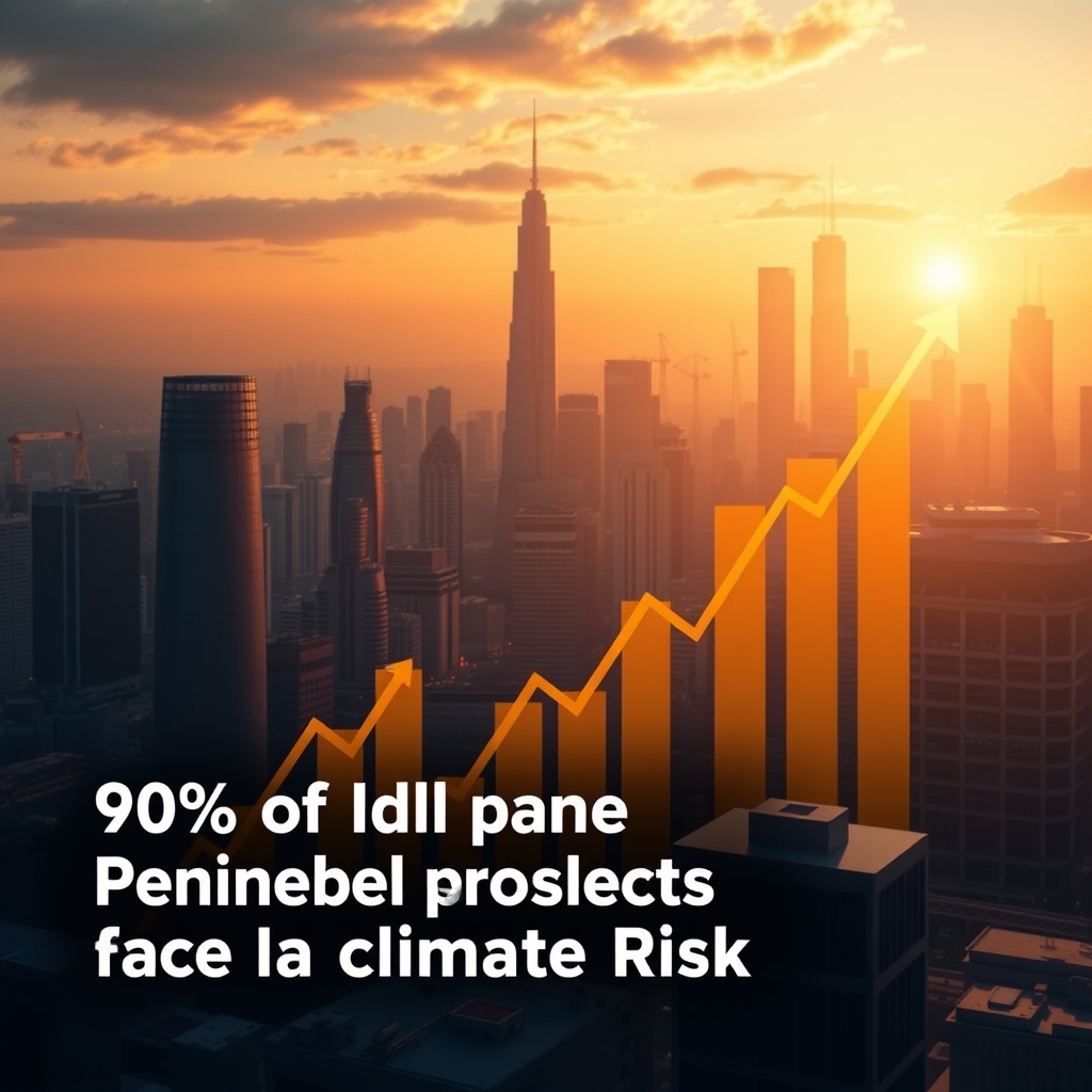 90% of India’s Planned Renewable Projects Face High Climate Risk