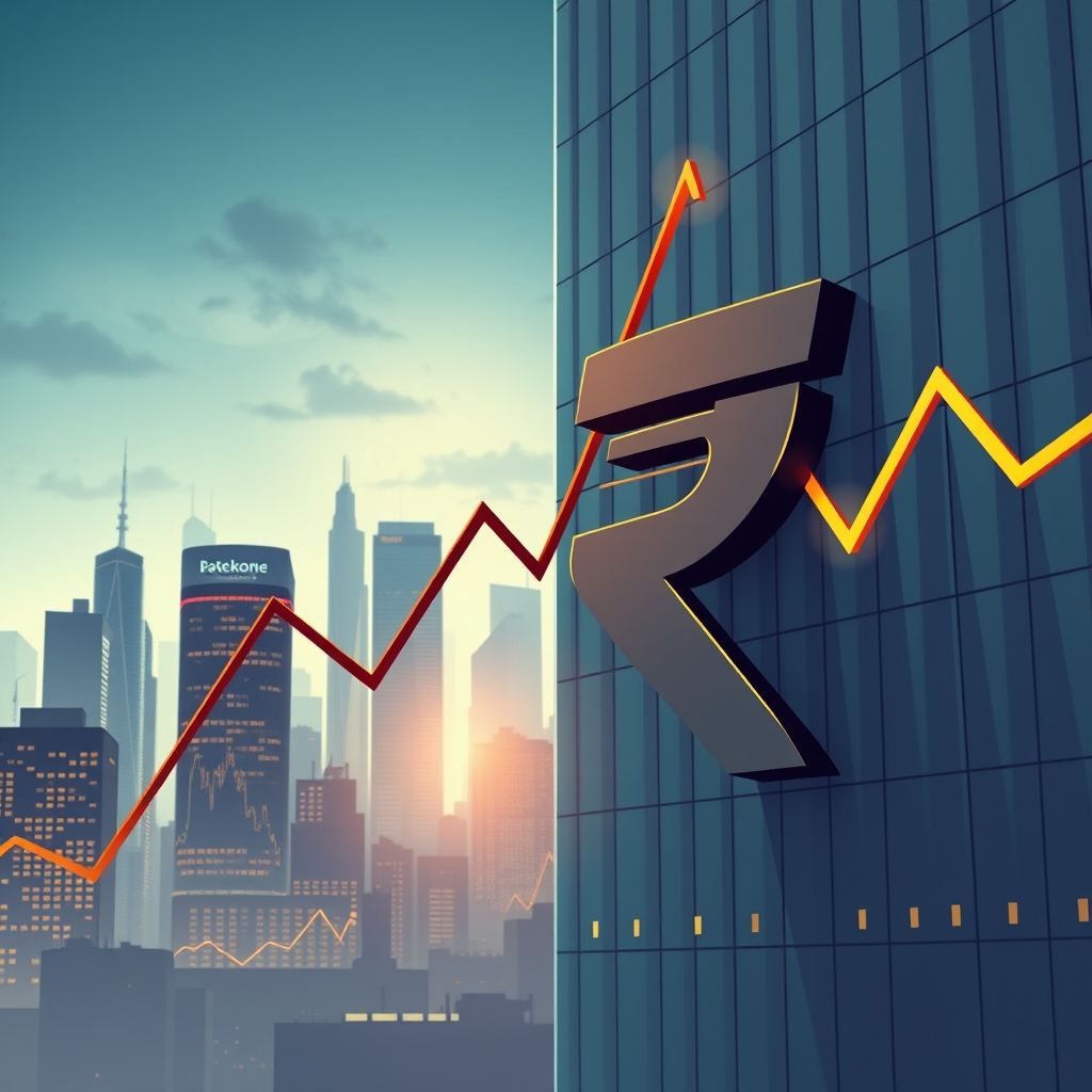 Indian Rupee Gains as Falling Oil Prices and Foreign Inflows Boost Sentiment