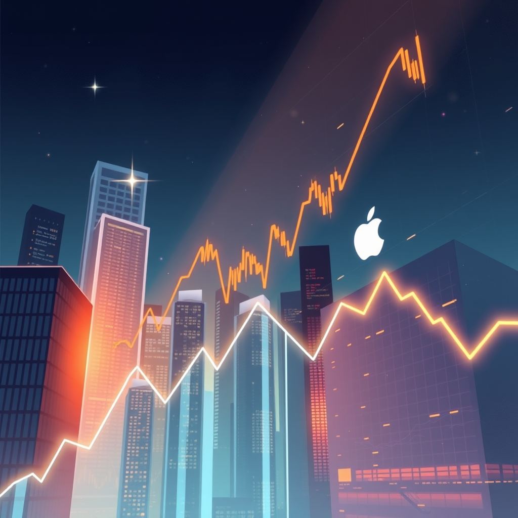 US Stocks Mixed: Micron Surges on AI Optimism While Apple Slides