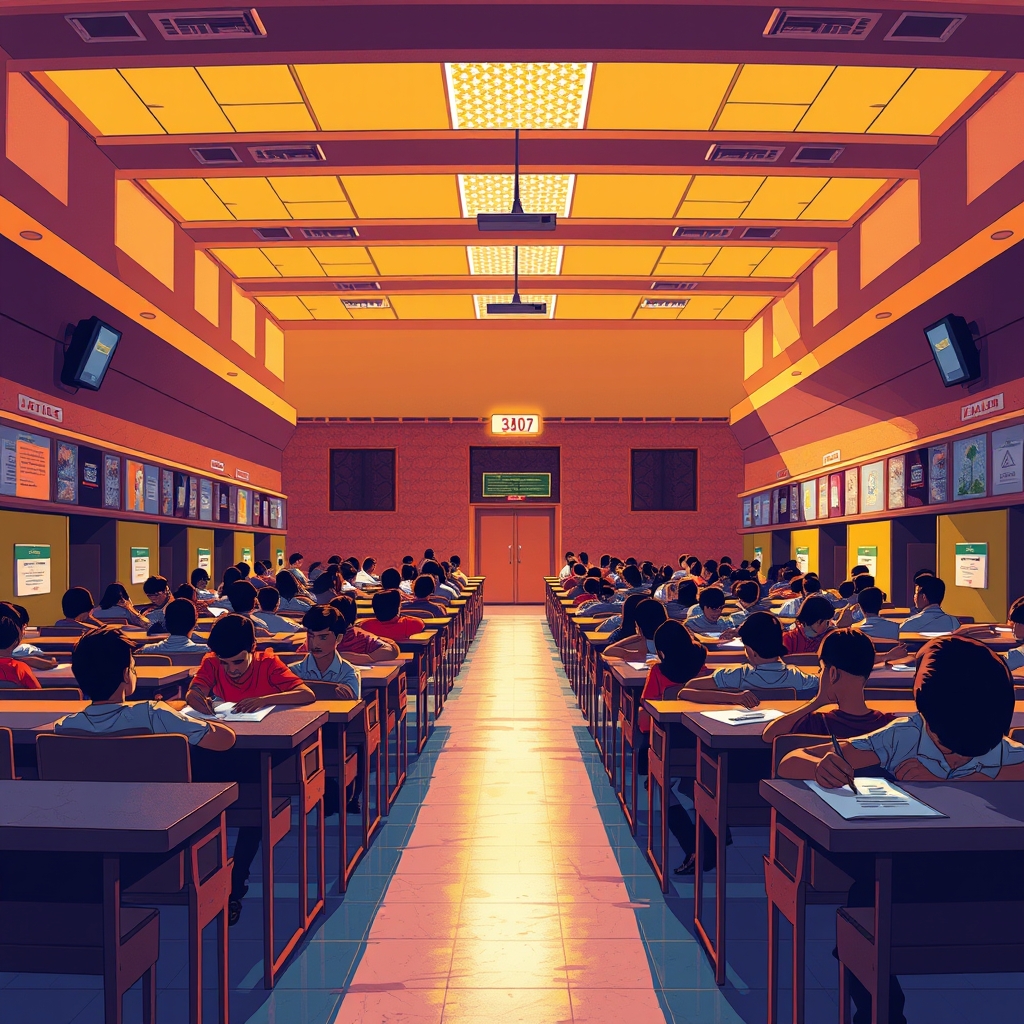 India's examination halls are meant to be sanctuaries of merit. Lately, they feel more like crime scenes. The NEET paper
