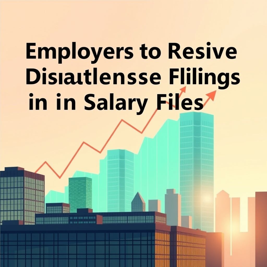 Employers Urged to Resolve Discrepancies in Salary Filings
