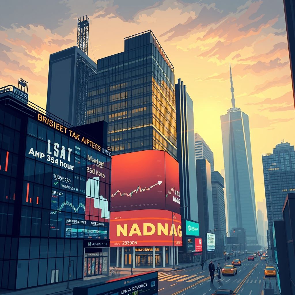 US Markets Volatility: Nasdaq and S&P 500 Dip as Tech Stocks Retreat