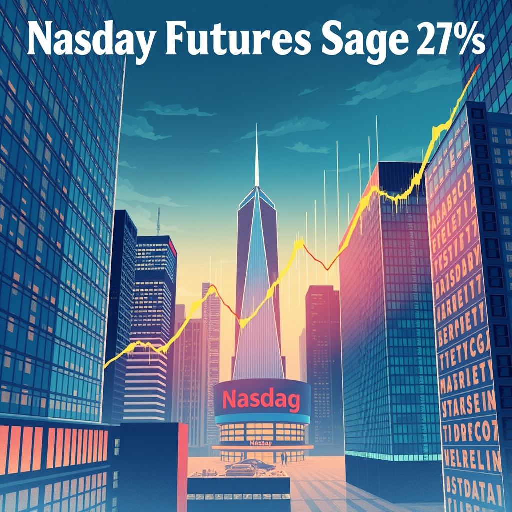 Nasdaq Futures Surge 2% as Chip Giants Reassure AI Investors